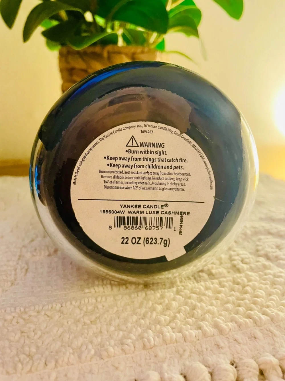 Yankee Candle Warm Luxe Cashmere Candle